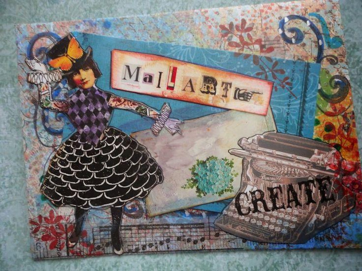 Mailart enveloppe