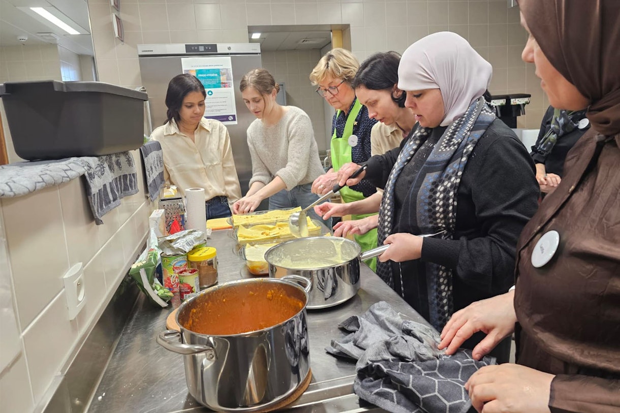 Conversatieindekeuken