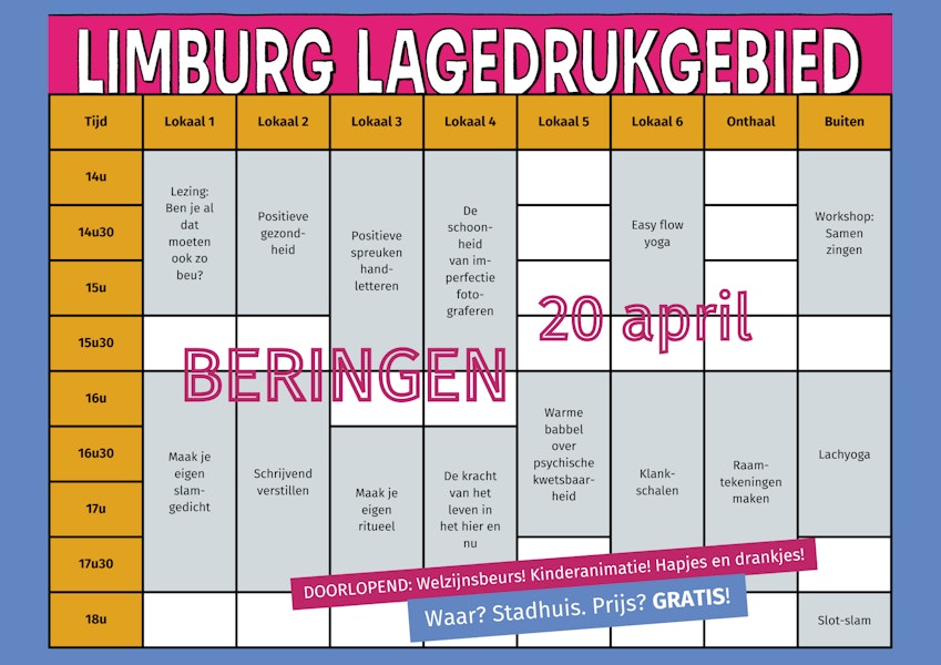 Planning Limburg Lagedrukgebied Beringen