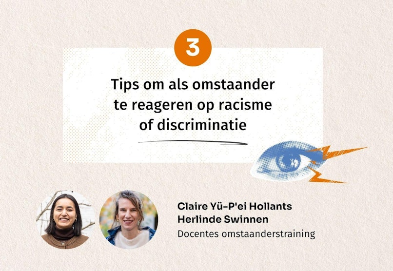 3 tips omstaanderstraining reageren tegen racisme