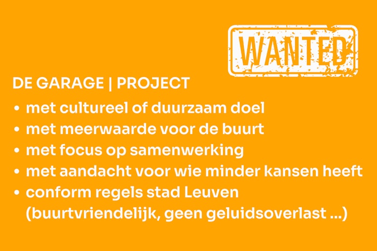 De Garage gezocht 1
