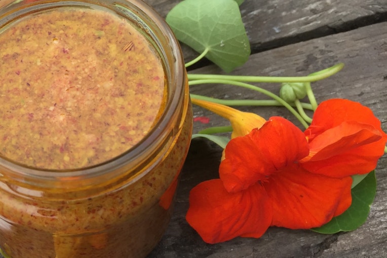 WIJ lannd bloemenpesto