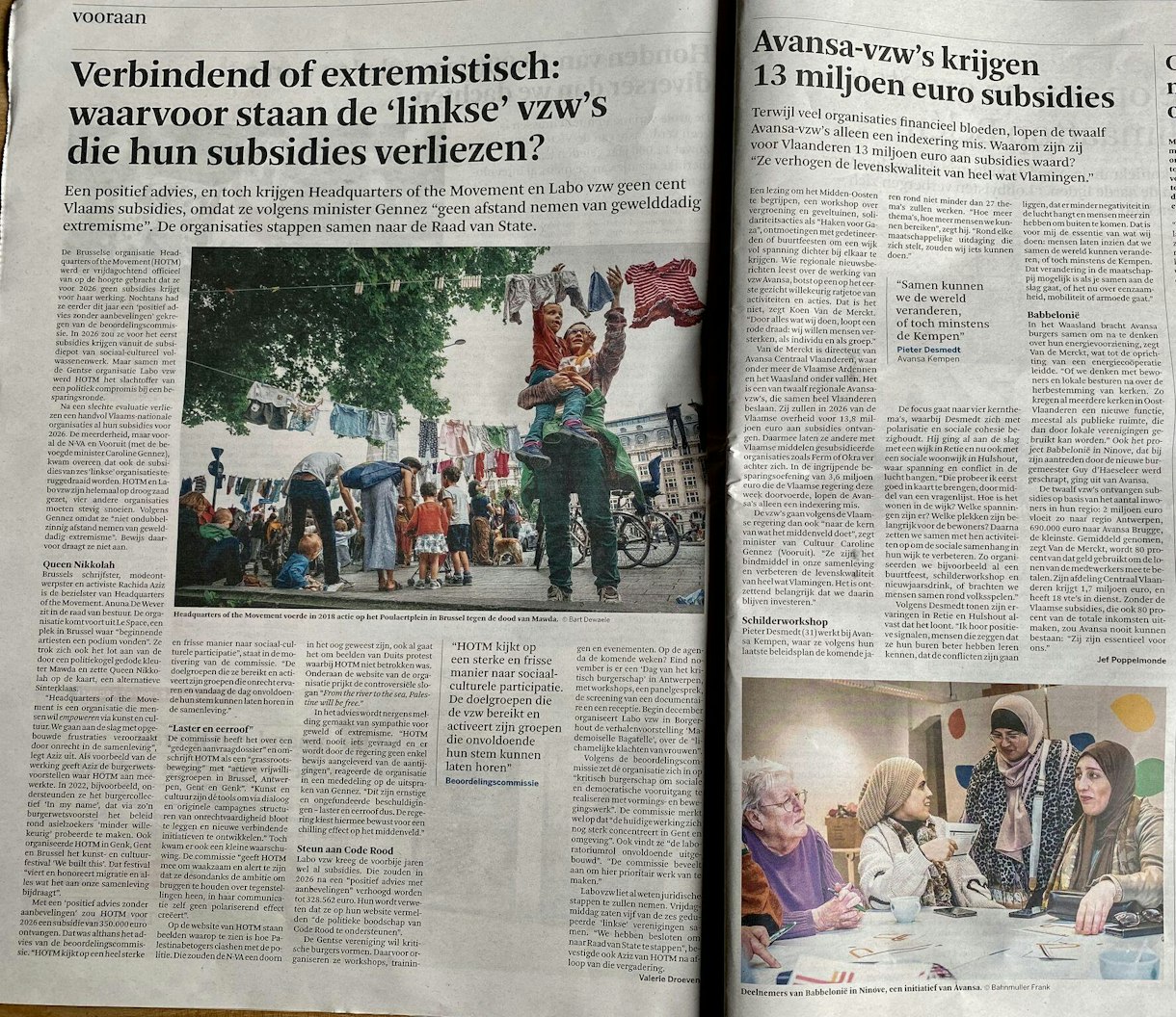 Artikel Avansas in DS