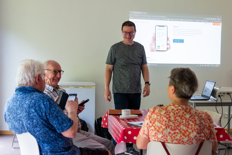 Fototerugblik Digitaliseren kan je leren c Mieke Vasseur Socius