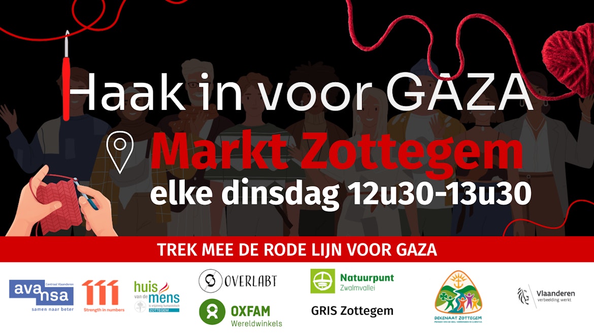 Banner Haak in voor GAZA Zottegem FB omslag 1