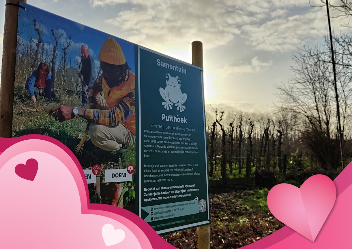 In love met samentuin puithoek