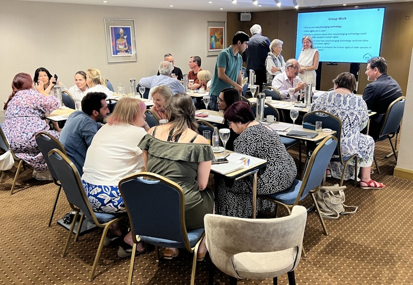 Stefaan en Kathleen in Athene tijdens de uitwisseling met andere partners