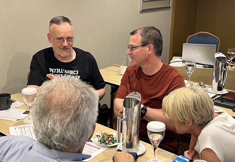 Stefaan in gesprek (Athene)