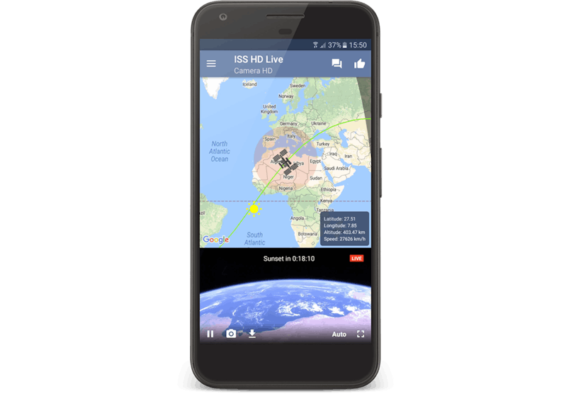 ISS live app
