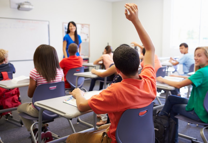 Leerling leerkachtklas